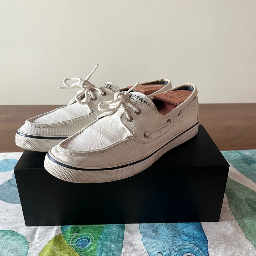 Sperry TopSider Canvas Boat Shoes